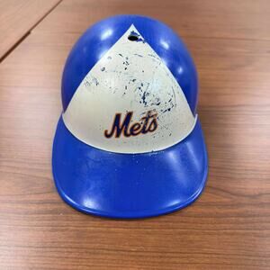 New York Mets~MLB~Vtg 1969 Souvenir Plastic Batting Helmet~Laich~Adjustable Size